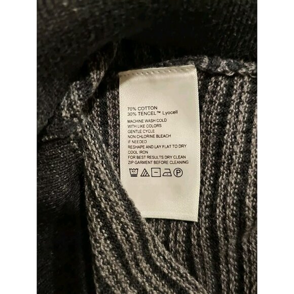 Tommy Bahama Seaport Half-Zip Sweater Men's 4XL Gray Preppy Academia University - Picture 6 of 7